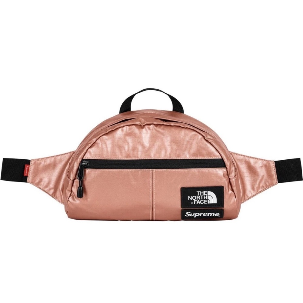 The North Face Supreme Metallic Roo II Lumbar Pack Rose Gold (SS18)